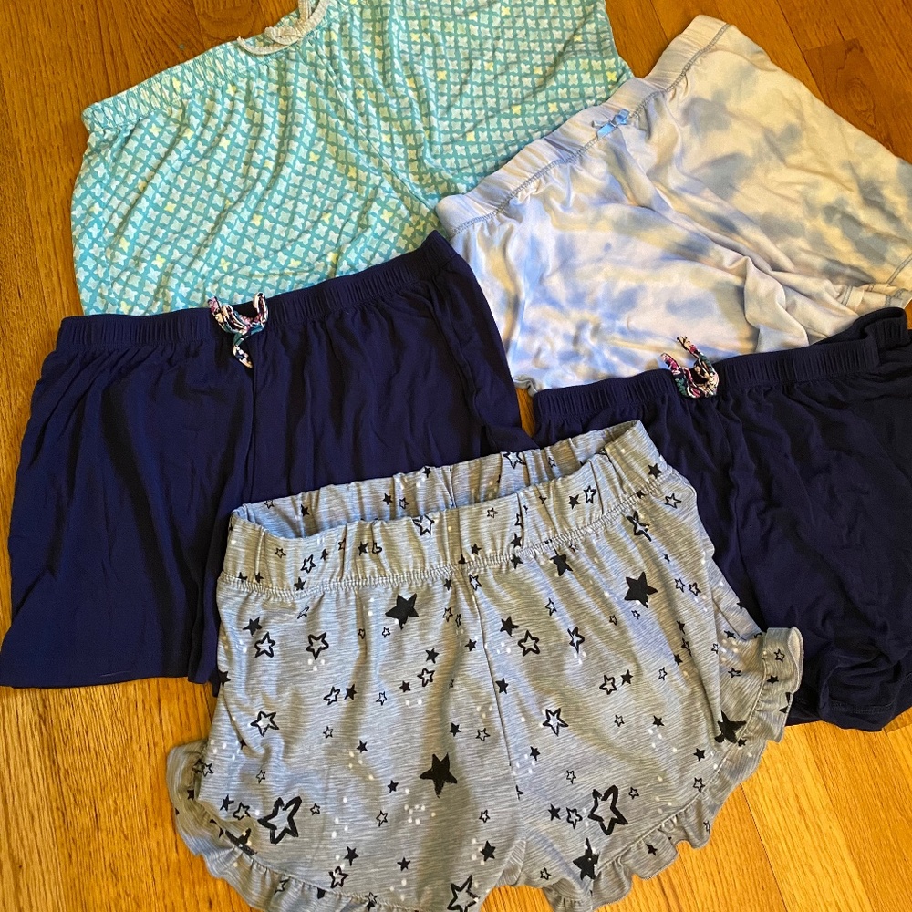 5 PJ Shorts for one price